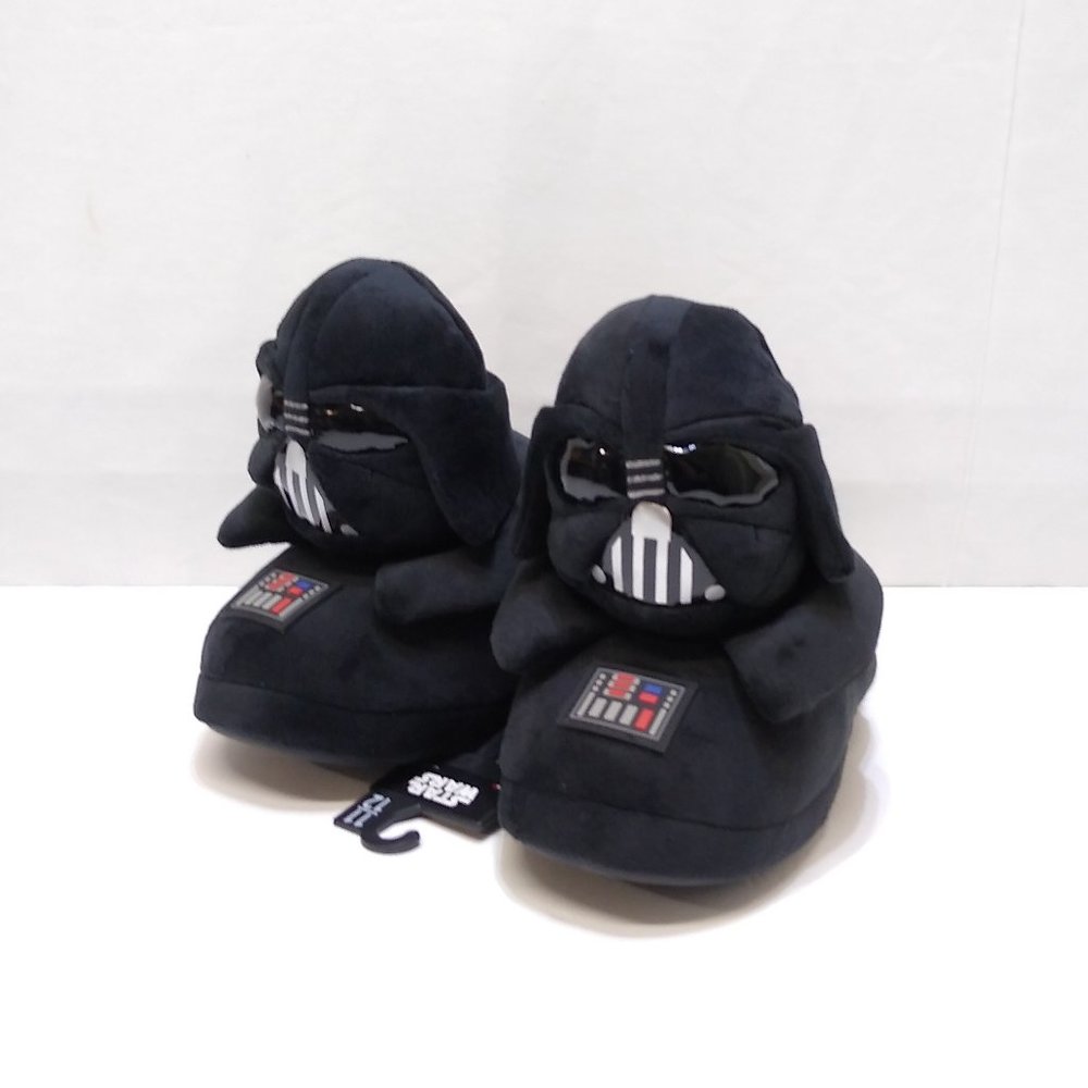 Star Wars 3D Darth Vader Character Slippers Men's Size 11/12 Standard Width NWT